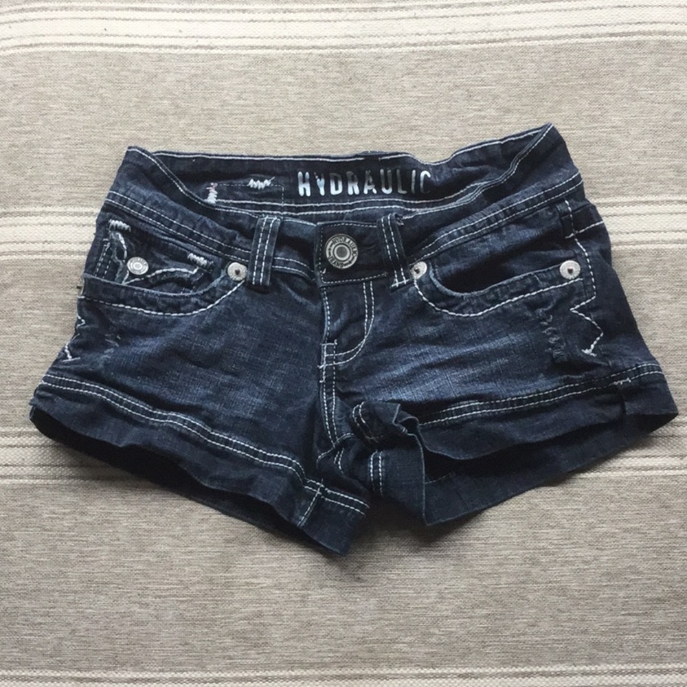 Hydraulic Jean Shorts